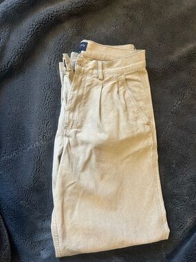 Noah NYC Pleated Men's Pants - Beige